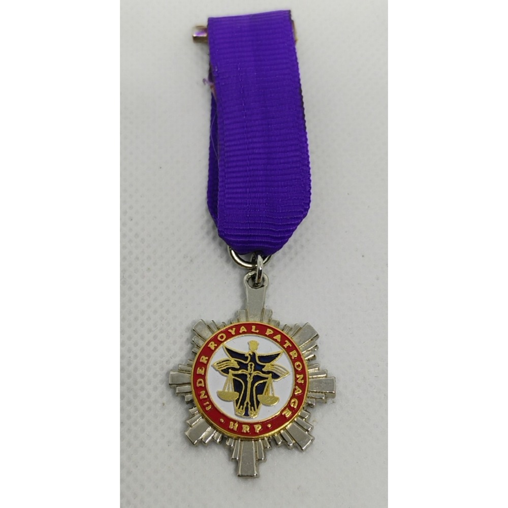 Under Royal Patronage HRP Historical Royal Palaces Medal Ribbon Pin Uniform